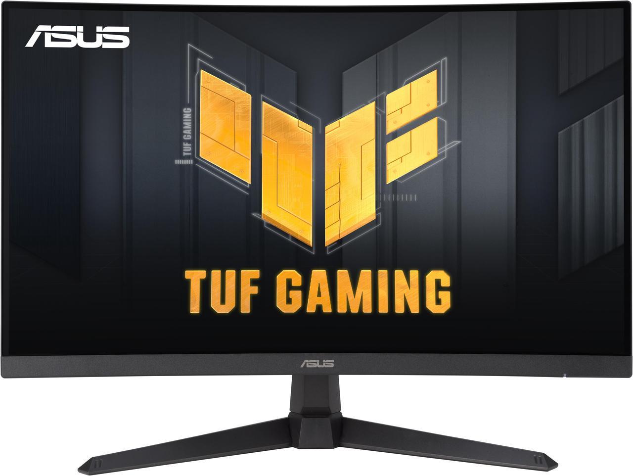 ASUS TUF Gaming 27" 180Hz FHD Curved Monitor - 1920 x 1080, 1ms, Extreme Low Motion Blur, Speaker, FreeSync , VESA Mountable, DisplayPort, HDMI VG27VQ3B