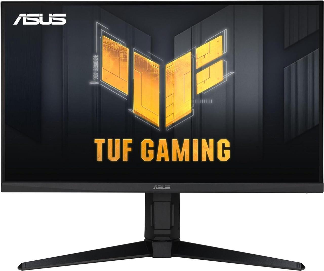 ASUS TUF Gaming 27” 1440P Monitor (VG27AQL3A) - QHD (2560 x 1440), 180Hz, 1ms, Fast IPS, Extreme Low Motion Blur SYNC, G-SYNC Compatible, Freesync Premium, 130% sRGB, DisplayHDR 400, 3 Year Warranty