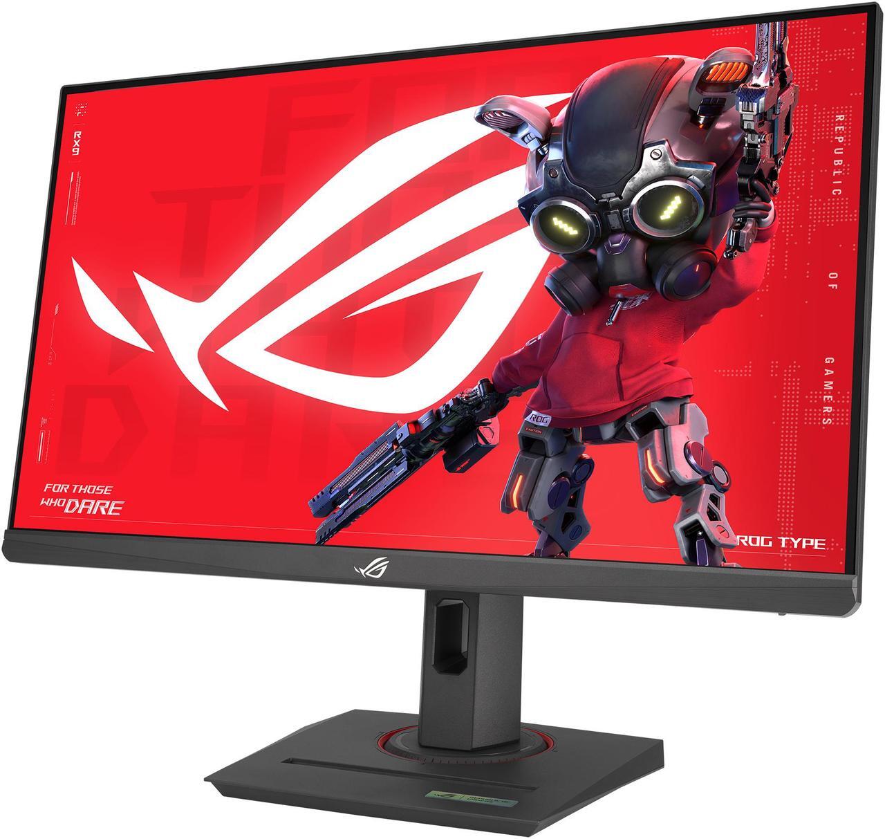 Alt view image 2 of 6 - ASUS ROG Strix 24.5" 1080P USB-C HDR Gaming Monitor (XG259CS) - Full HD, 180Hz, 1ms, Fast IPS, Extreme Low Motion Blur Sync, G-SYNC Compatible, Tripod Socket, DisplayWidget, AI Gaming