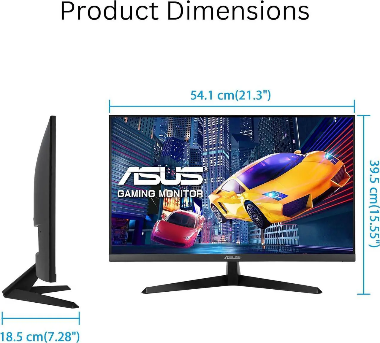 Alt view image 11 of 12 - ASUS 24" 120 Hz IPS FHD Monitor Adaptive-Sync VY249HGR