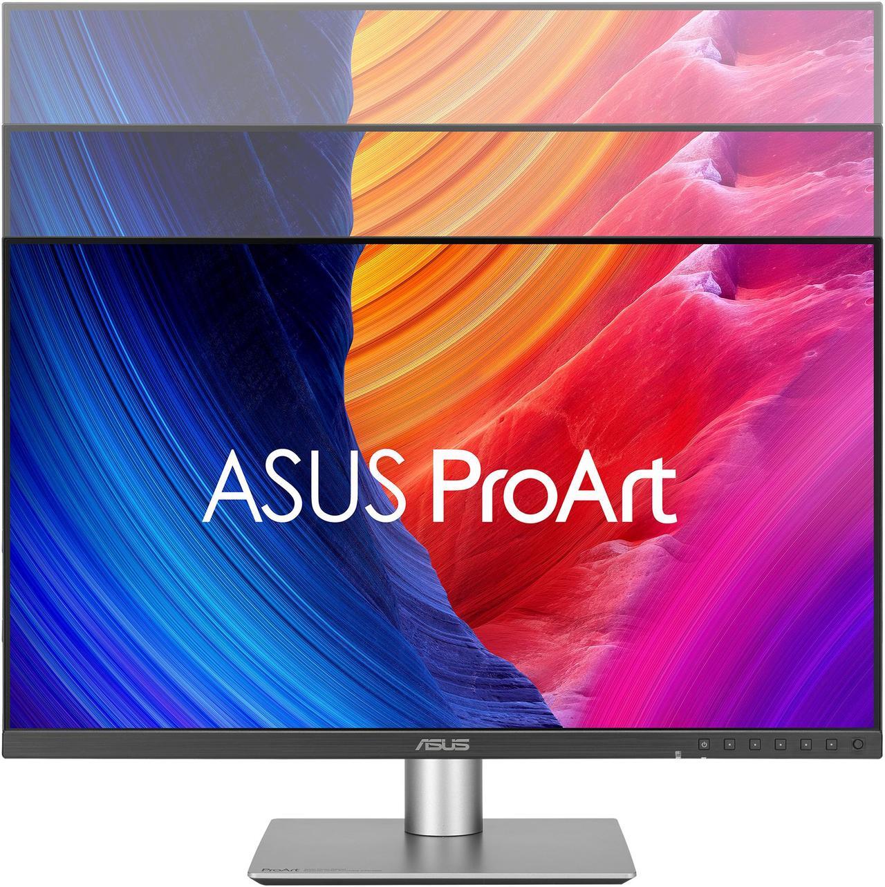 Alt view image 2 of 11 - ASUS ProArt Display 27" 5K HDR Professional Monitor (PA27JCV) - 5K (5120 x 2880), IPS, 99% DCI-P3, 100% sRGB? ?E < 2, USB-C PD 96W, Calman Verified, Color accurate, Auto KVM, LuxPixel