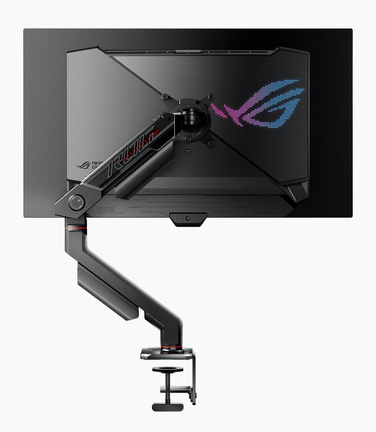 Alt view image 11 of 18 - ASUS ROG Swift 27" (26.5" viewable) 1440P OLED DSC Gaming Monitor (PG27AQDM-R) - QHD (2560x1440) 240Hz, 0.03ms, G-SYNC Compatible, 99% DCI-P3, True 10-bit, Monitor Arm Included