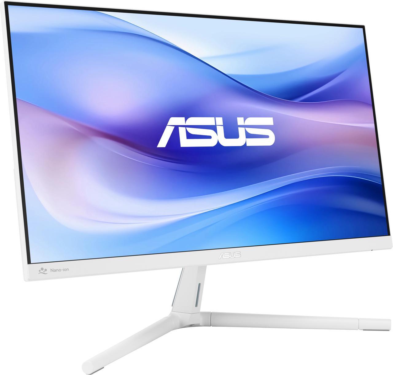 Alt view image 4 of 10 - ASUS VU249HFI-W Eye Care Monitor – 24" (23.8 inch viewable) Full HD (1920 x 1080), IPS, 100Hz, SmoothMotion, Adaptive Sync, Nano-ion, Eye Care Plus technology, Blue Light Filter, Flicker Free
