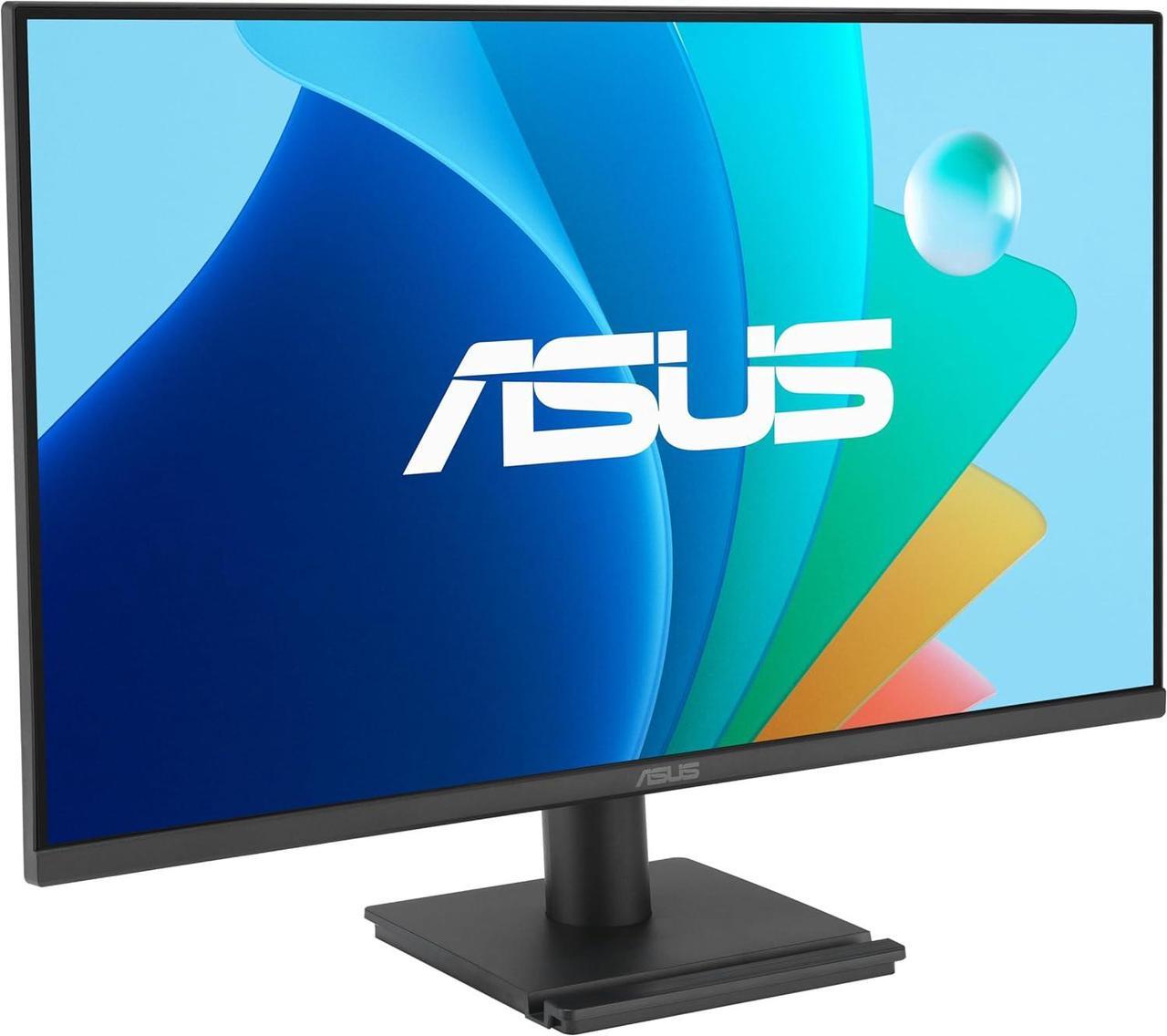 Alt view image 4 of 8 - ASUS 27" 1080P Eye Care Monitor (VA279HG) - IPS, Full HD, 99% sRGB, Frameless, 120Hz, 1ms, Adaptive-Sync, HDMI, VGA, Low Blue Light, Flicker Free, Wall Mountable
