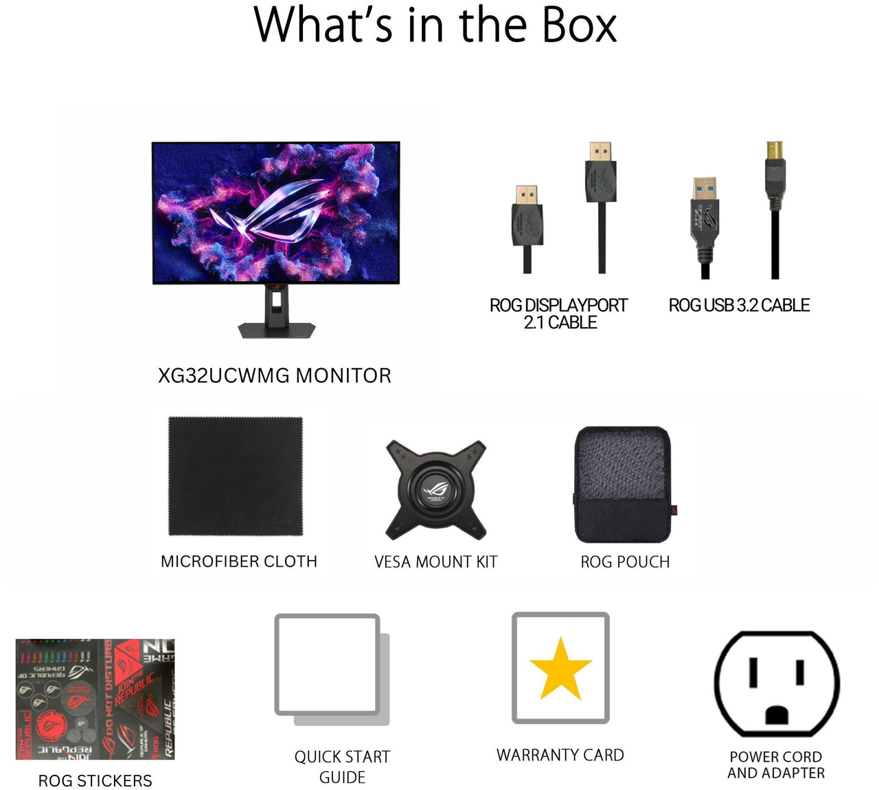 Open Box: ASUS ROG Strix 32" Dual Mode UHD 4K 240Hz FHD 480Hz with AMD FreeSync Premium Pro & G-Sync Compatible 0.03ms HDR400 USB-C KVM OLED Gaming Computer Monitor - Newegg.ca - Open Box condition - Image 29