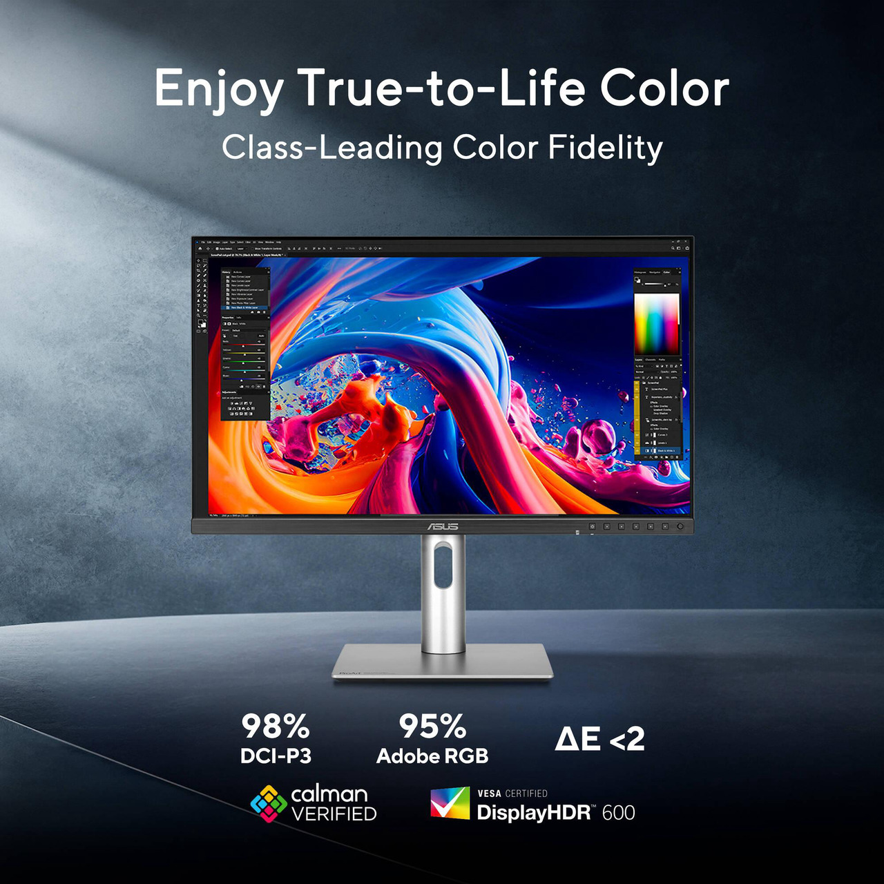Open Box: ASUS ProArt Display PA32QCV 32"(31.5" viewable) 6K HDR Computer Monitor - Newegg.ca - Open Box condition - Image 35