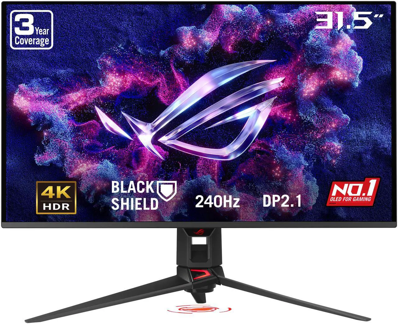 Open Box: ASUS ROG Swift 32 inch UHD 4K 240Hz AMD FreeSync Premium Pro & G-Sync Compatible 0.03ms HDR500 USB-C GEN 3 OLED Gaming Computer Monitor with Height Adjustable, Swivel & Tilt Stand PG32UCDM3 - Newegg.ca - Open Box condition - Image 15