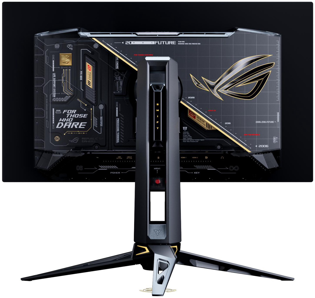 Open Box: ASUS ROG Swift 27 inch (26.5" viewable) Dual Mode QHD 1440P 540Hz Full HD 720Hz AMD FreeSync Premium Pro & G-SYNC compatible 0.02ms HDR500 OLED Gaming Computer Monitor PG27AQWP-G - Newegg.ca - Open Box condition - Image 23
