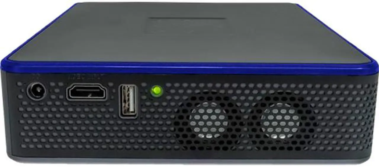 Main image of AAXA M7 Business MP-700-01 DLP Projector, Black/Blue