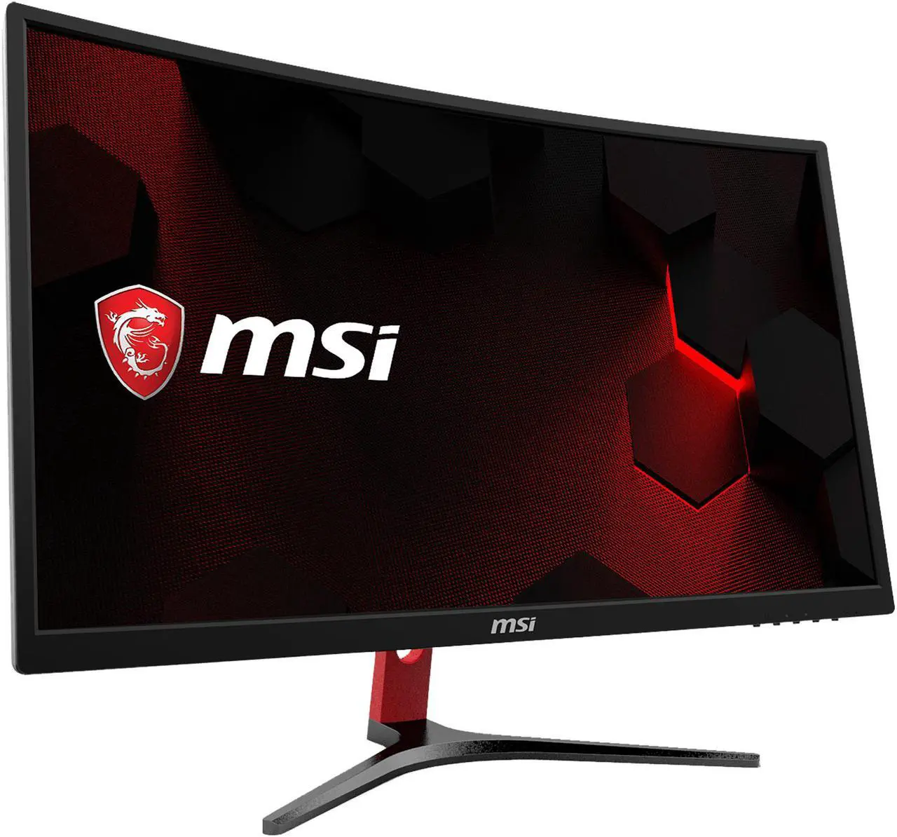 Alt view image 2 of 5 - MSI Optix G24C 24" (Actual size 23.6") Full HD 1920 x 1080 1ms (MPRT) 144Hz DVI HDMI DisplayPort AMD FreeSync Anti-Glare Backlit LED Curved Gaming Monitor