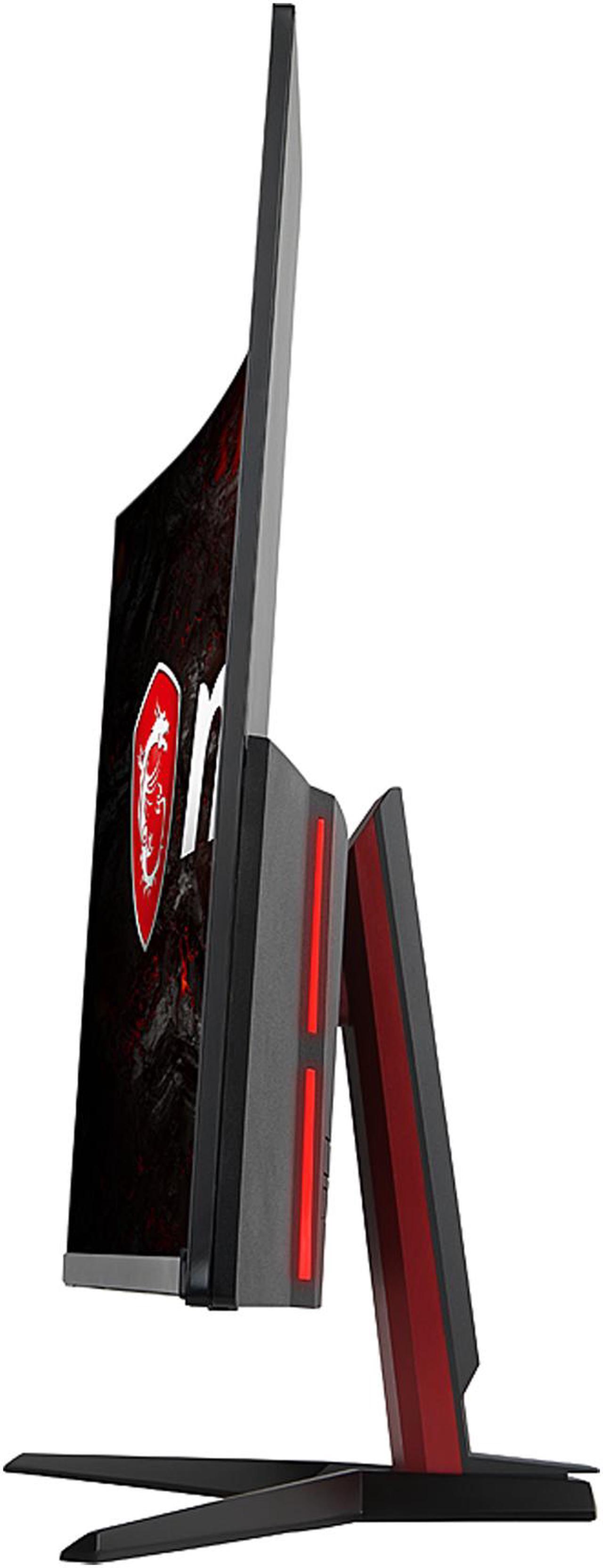 Alt view image 5 of 10 - MSI Optix AG32C 32" Red LED Non-Glare Super Narrow Bezel 1ms Response Full HD 1920 x 1080 165Hz Refresh Rate FreeSync Technology Curved Gaming Monitor