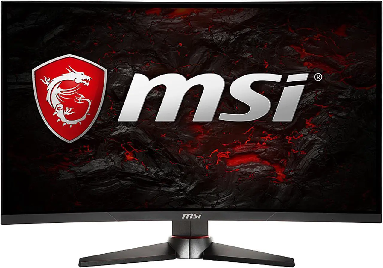Alt view image 2 of 10 - MSI Optix MAG27CQ 27" 2560 x 1440 WQHD 2K Resolution 144Hz DisplayPort HDMI DVI AMD FreeSync Adaptive Sync Anti-Flicker Low Blue Light WideScreen LED Backlit Curved Gaming Monitor