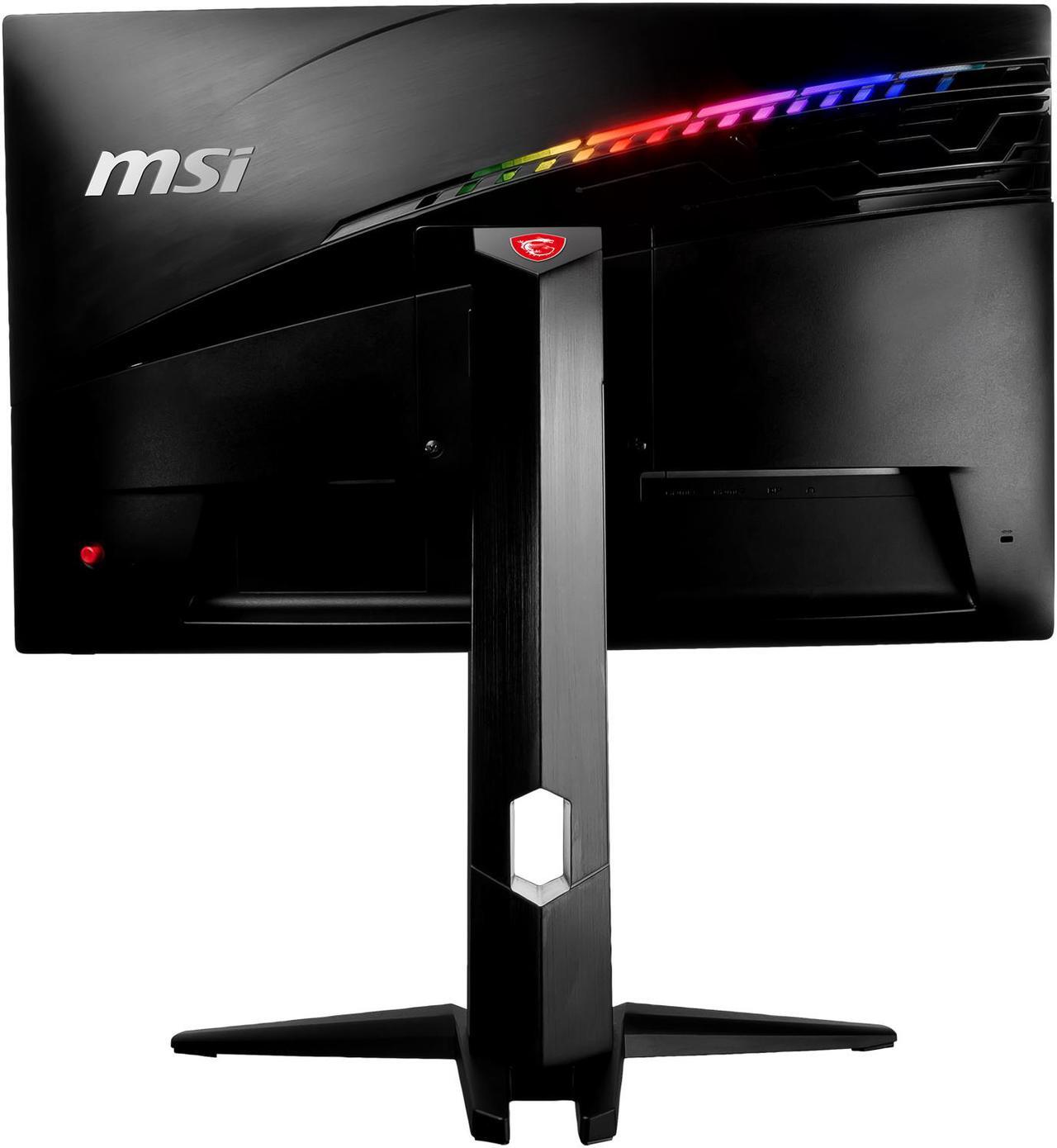 Alt view image 13 of 15 - MSI Optix MAG271CQR 27" 2560 x 1440 Resolution 1ms Response 144Hz AMD FreeSync Technology Frameless Design Anti-Flicker Curved Gaming Monitor