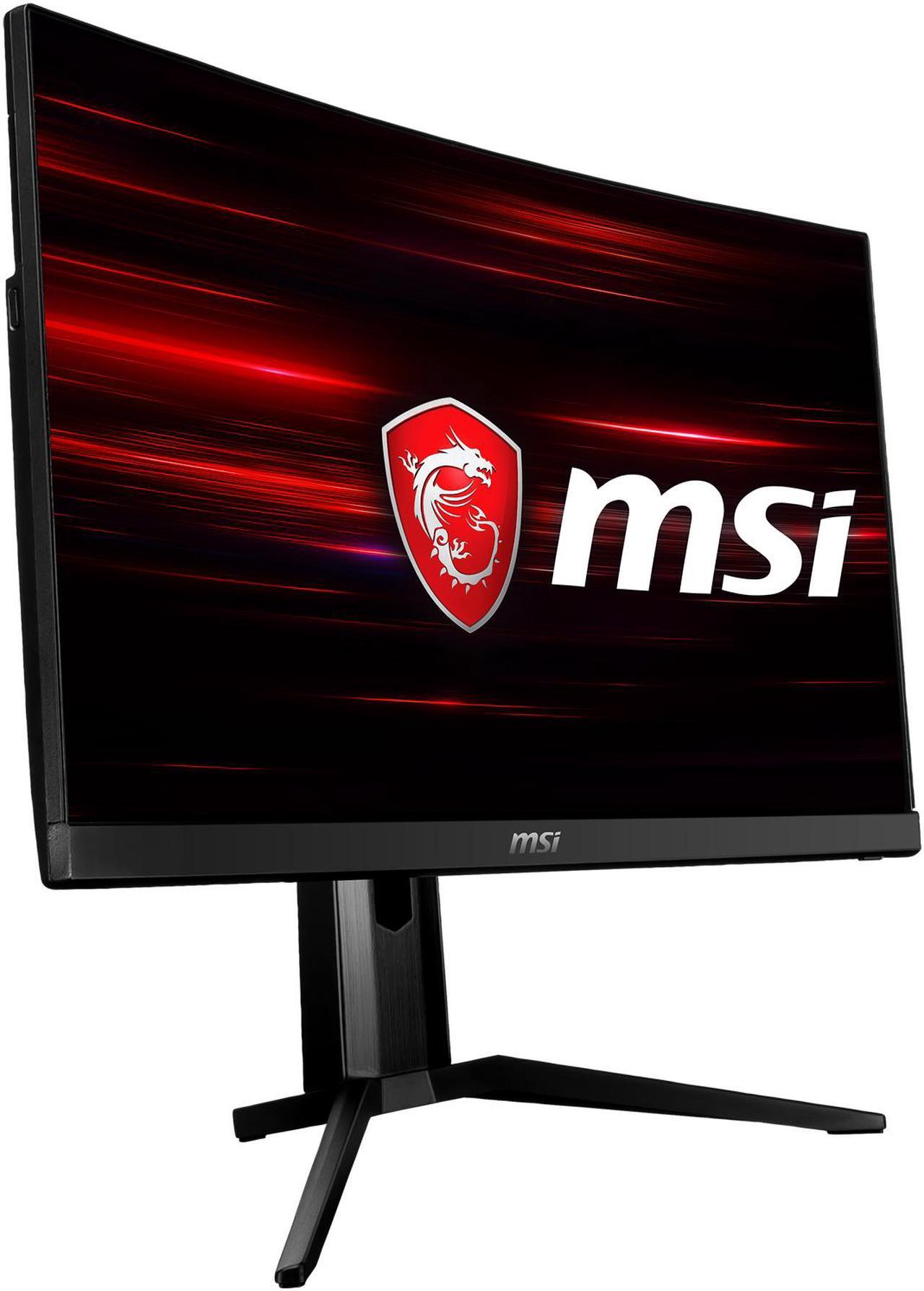 Alt view image 3 of 15 - MSI Optix MAG271CQR 27" 2560 x 1440 Resolution 1ms Response 144Hz AMD FreeSync Technology Frameless Design Anti-Flicker Curved Gaming Monitor