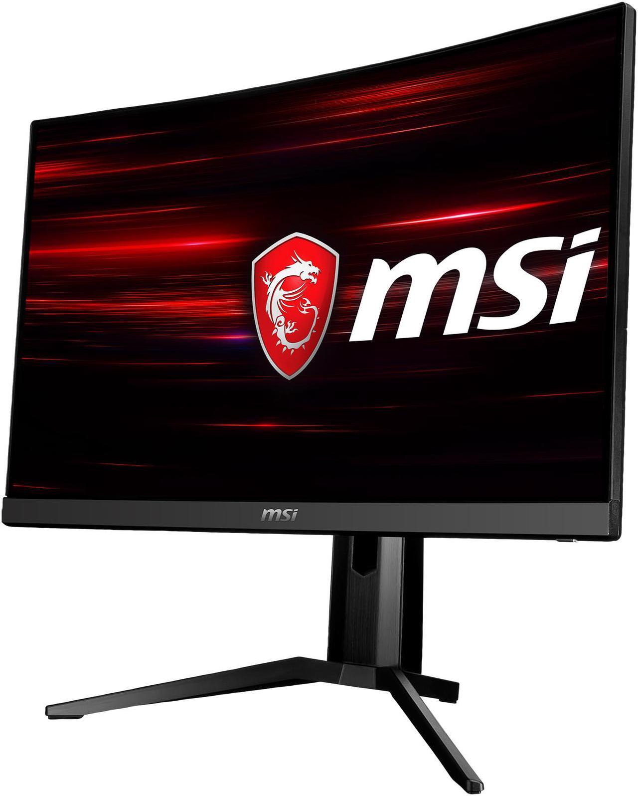 Alt view image 2 of 15 - MSI Optix MAG271CQR 27" 2560 x 1440 Resolution 1ms Response 144Hz AMD FreeSync Technology Frameless Design Anti-Flicker Curved Gaming Monitor