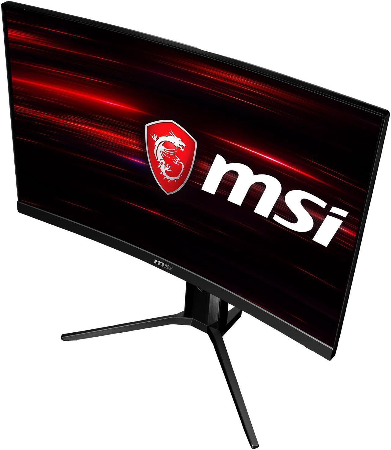 Alt view image 6 of 15 - MSI Optix MAG271CQR 27" 2560 x 1440 Resolution 1ms Response 144Hz AMD FreeSync Technology Frameless Design Anti-Flicker Curved Gaming Monitor