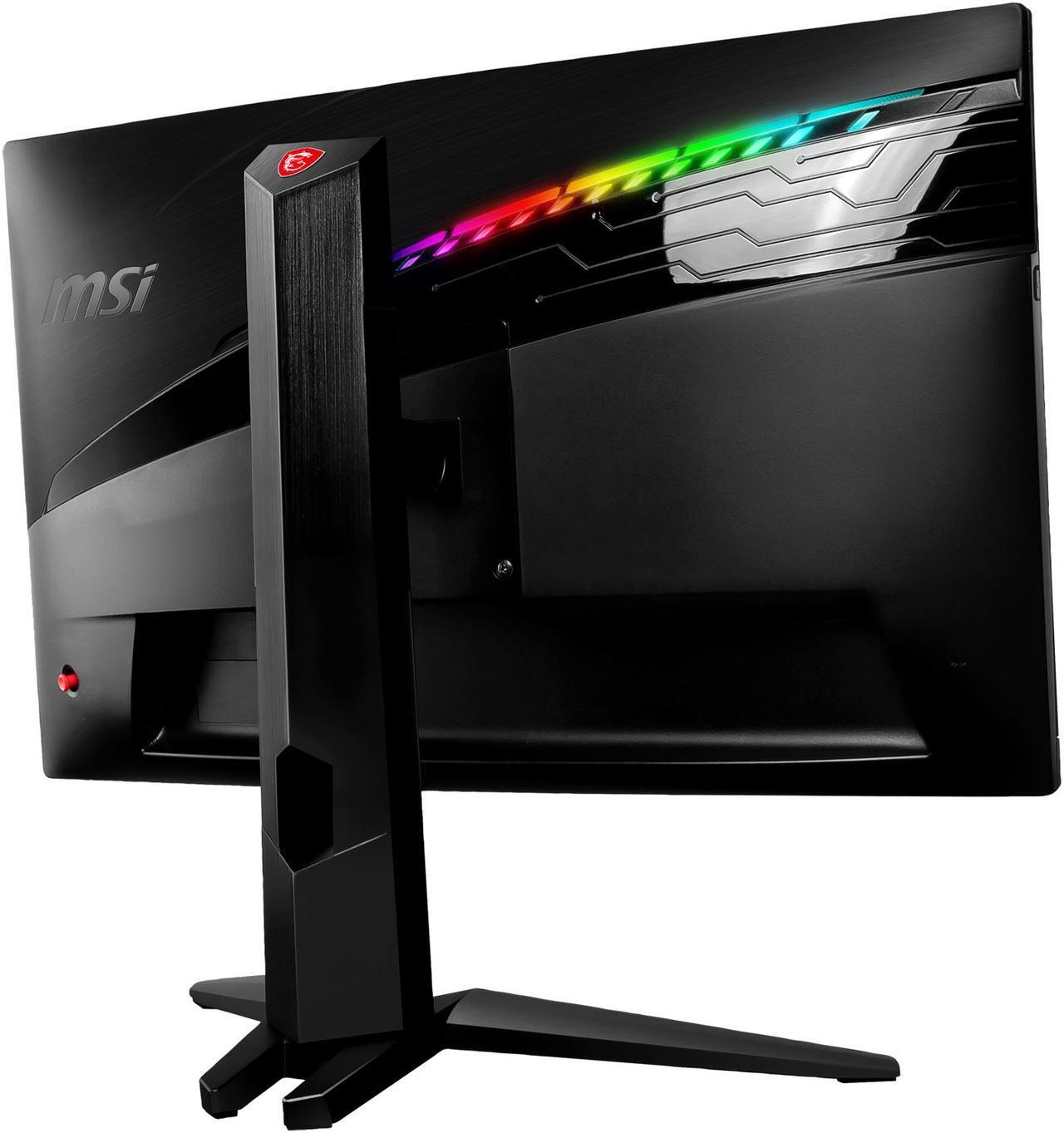 Alt view image 9 of 15 - MSI Optix MAG271CQR 27" 2560 x 1440 Resolution 1ms Response 144Hz AMD FreeSync Technology Frameless Design Anti-Flicker Curved Gaming Monitor