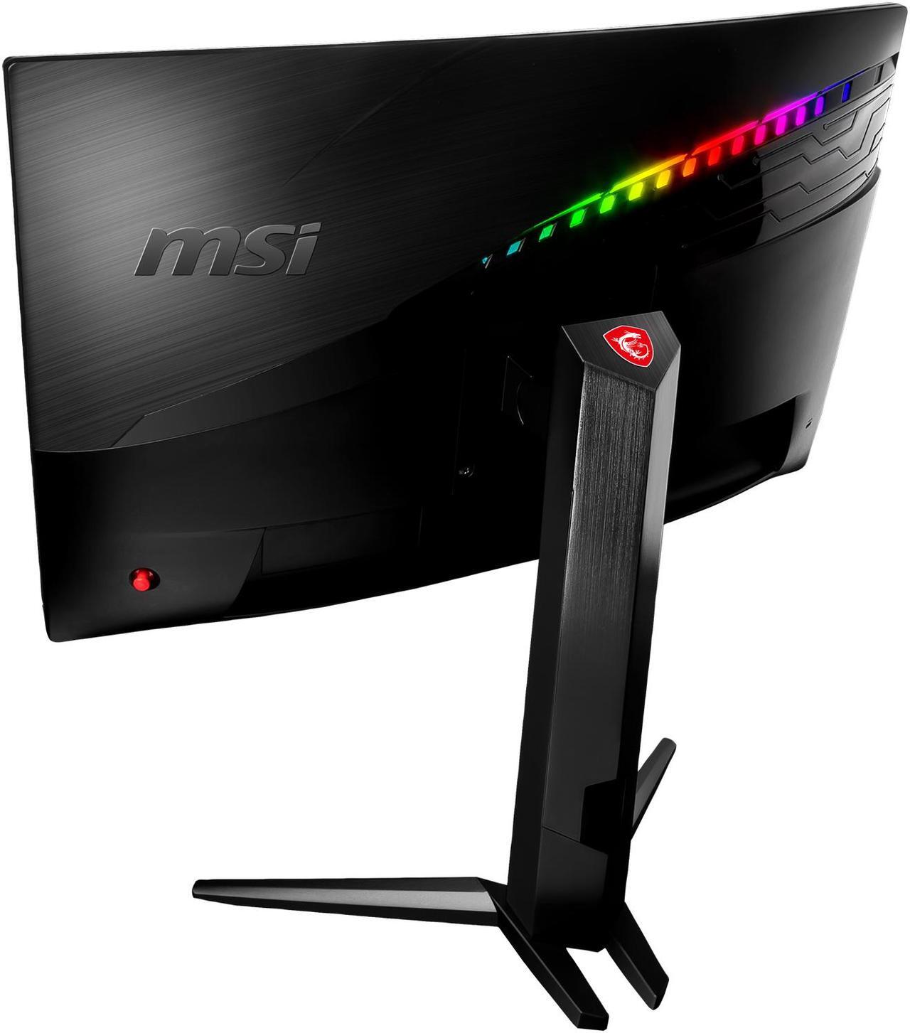 Alt view image 14 of 15 - MSI Optix MAG271CQR 27" 2560 x 1440 Resolution 1ms Response 144Hz AMD FreeSync Technology Frameless Design Anti-Flicker Curved Gaming Monitor