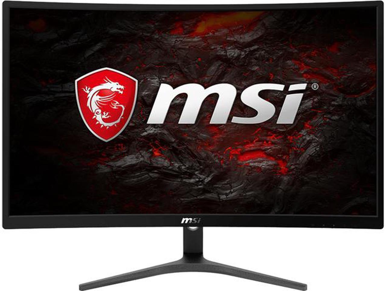 MSI Optix G24VC 24" Curved Full HD (1920 x 1080) Gaming Monitor VA Panel FreeSync 75Hz 3000:1 Contrast HDMI VGA