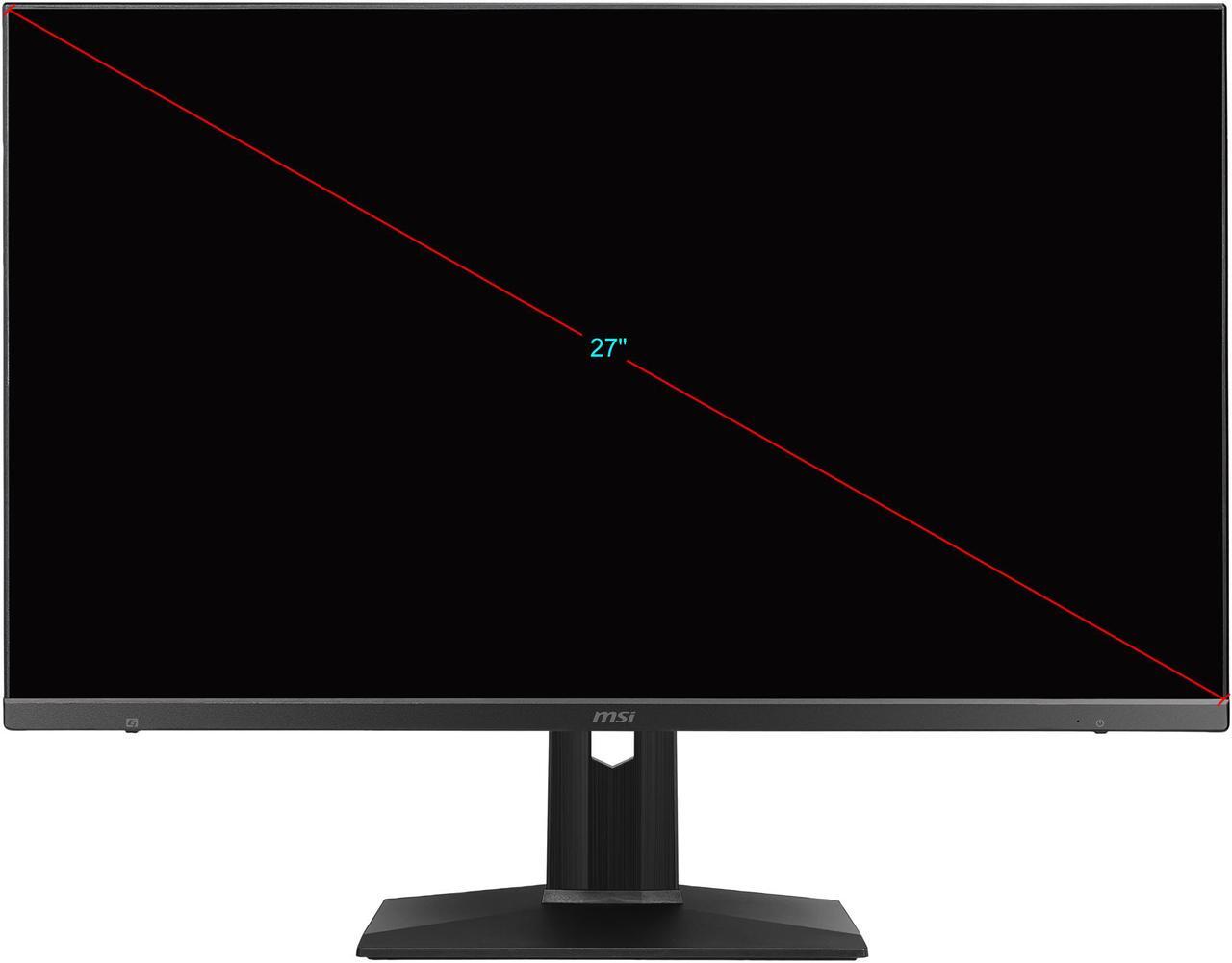 Alt view image 12 of 12 - MSI Optix MAG271R 27" Full HD Resolution 165Hz Refresh Rate 1ms Response Time AMD FreeSync Technology Anti-Flicker Anti-Glare Frameless Design Gaming Monitor