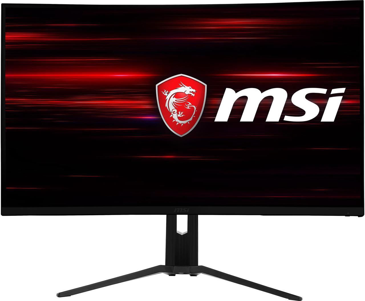 MSI Optix MAG322CQR 32" (Actual size 31.5") WQHD 2560 x 1440 (2K) 1ms (MPRT) 165Hz 2 x HDMI, DisplayPort, USB FreeSync (AMD Adaptive Sync) Curved Gaming Monitor