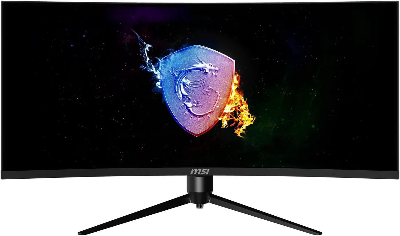 Alt view image 3 of 20 - MSI Optix MAG342CQRV 34" UWQHD 3440 x 1440 (2K) 1ms (MPRT) 100Hz 2 x HDMI, DisplayPort AMD FreeSync Curved Gaming Monitor