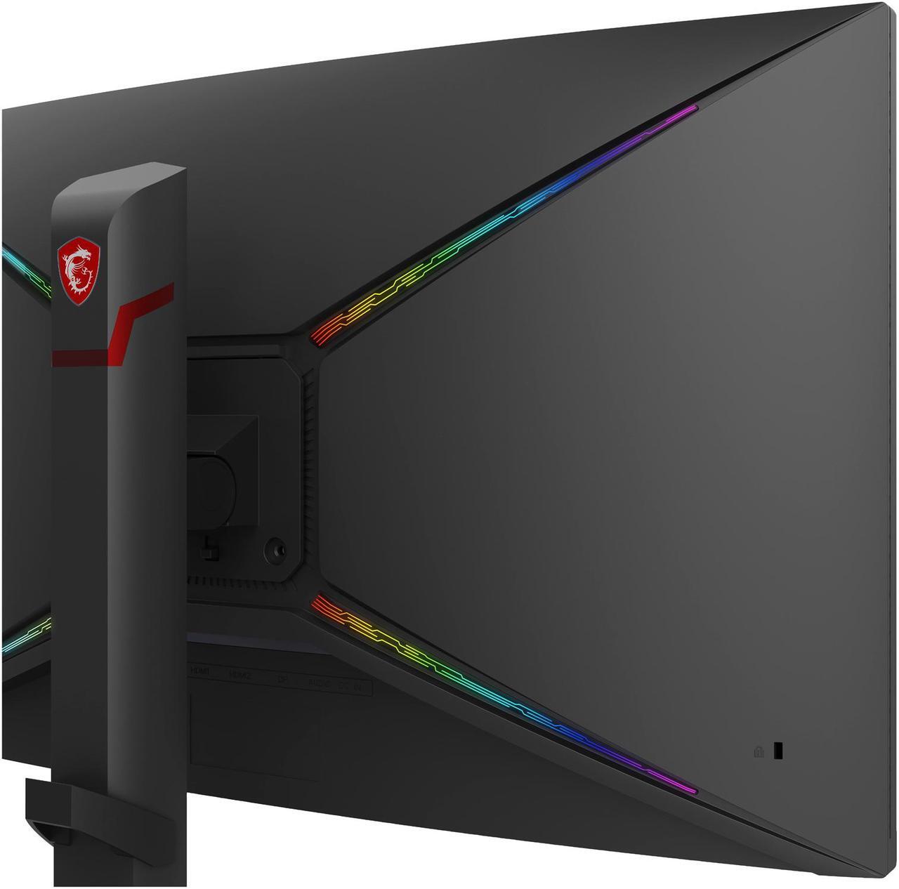 Alt view image 16 of 20 - MSI Optix MAG271VCR 27" Full HD 1920 x 1080 1ms (MPRT) 165Hz 2 x HDMI, DisplayPort FreeSync Height Adjustable Curved Gaming Monitor
