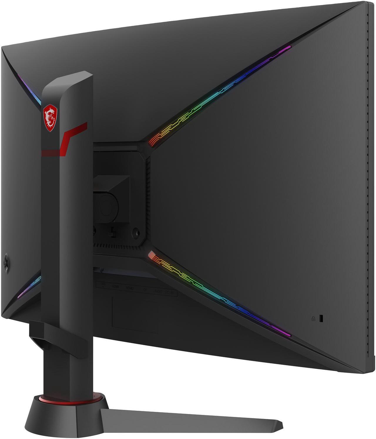 Alt view image 14 of 20 - MSI Optix MAG271VCR 27" Full HD 1920 x 1080 1ms (MPRT) 165Hz 2 x HDMI, DisplayPort FreeSync Height Adjustable Curved Gaming Monitor