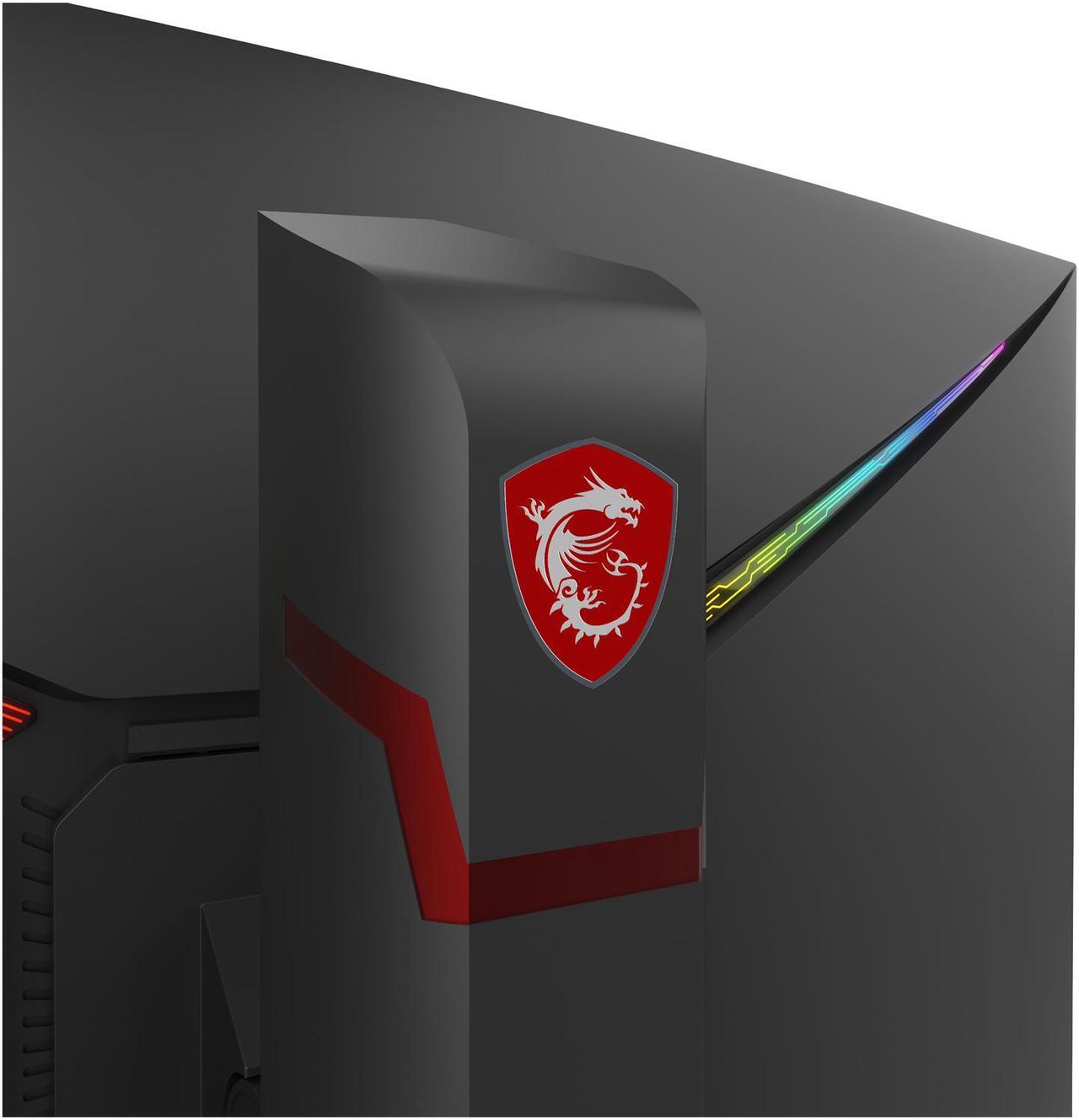 Alt view image 19 of 20 - MSI Optix MAG271VCR 27" Full HD 1920 x 1080 1ms (MPRT) 165Hz 2 x HDMI, DisplayPort FreeSync Height Adjustable Curved Gaming Monitor