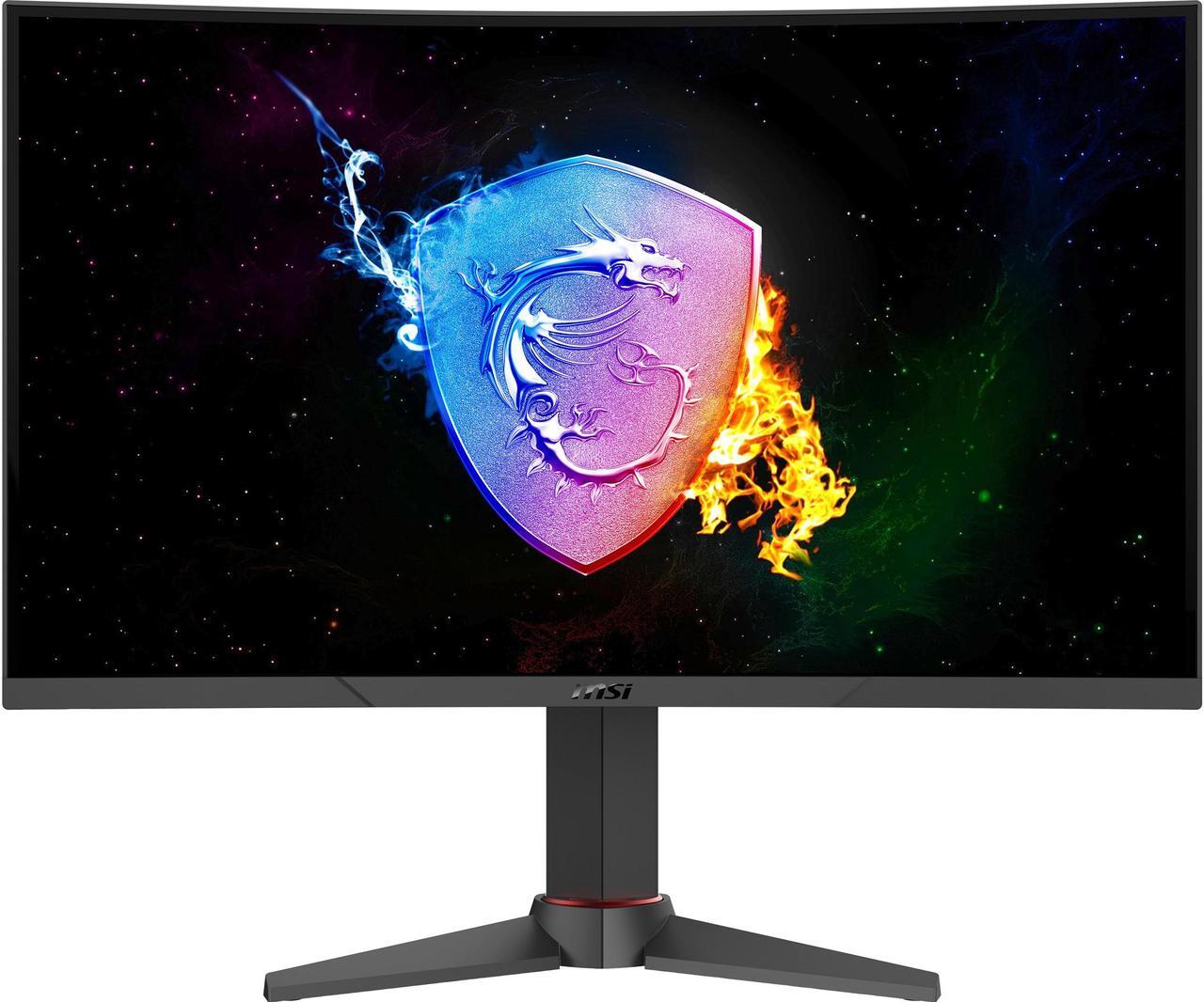 Main image of MSI Optix MAG271VCR 27" Full HD 1920 x 1080 1ms (MPRT) 165Hz 2 x HDMI, DisplayPort FreeSync Height Adjustable Curved Gaming Monitor
