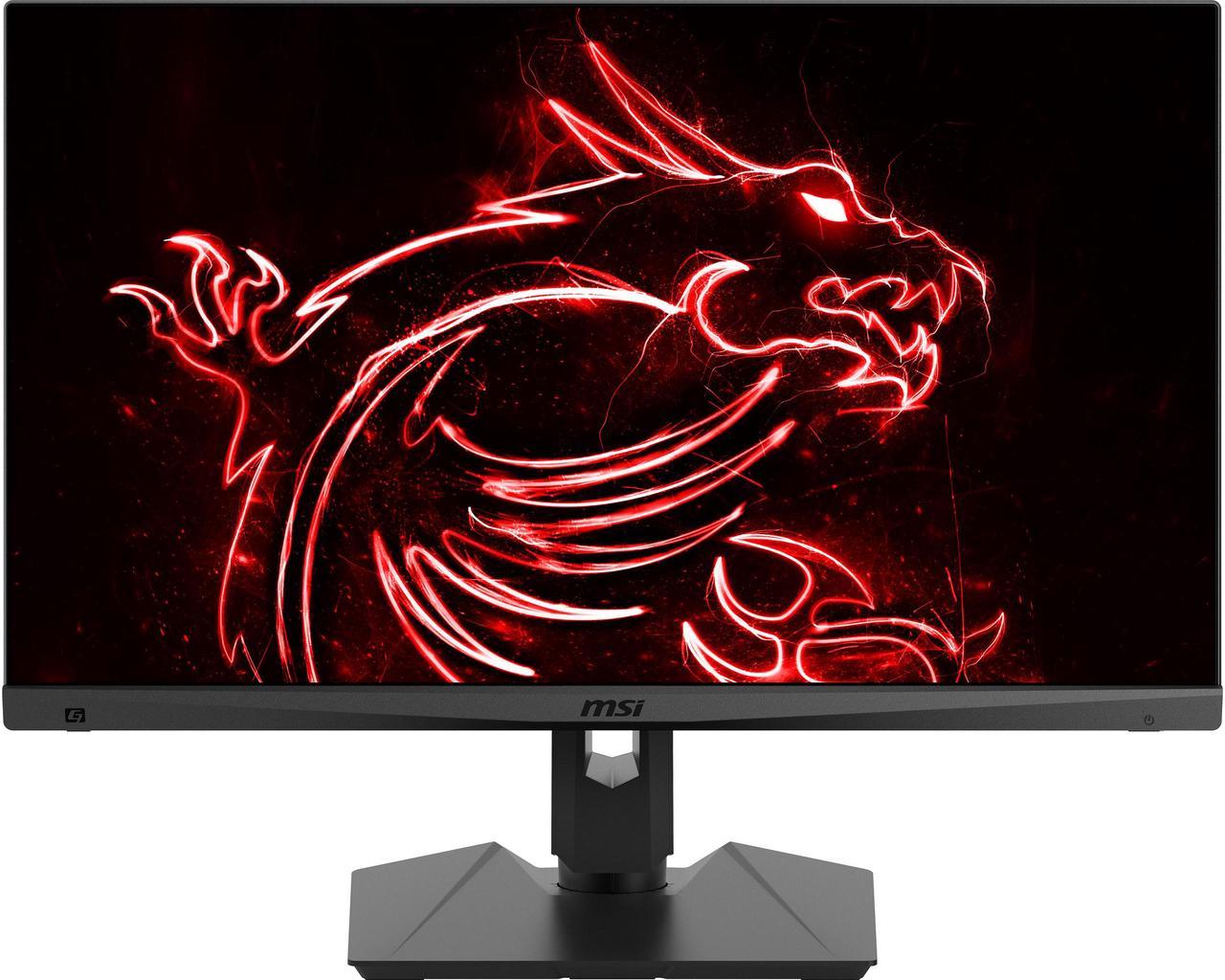 MSI Optix MAG274QRF 27" WQHD 2560 x 1440 (2K) 1ms (GTG) 165 Hz 2 x HDMI, DisplayPort, USB-C NVIDIA G-Sync Compatible Height Adjustable IPS Gaming Monitor