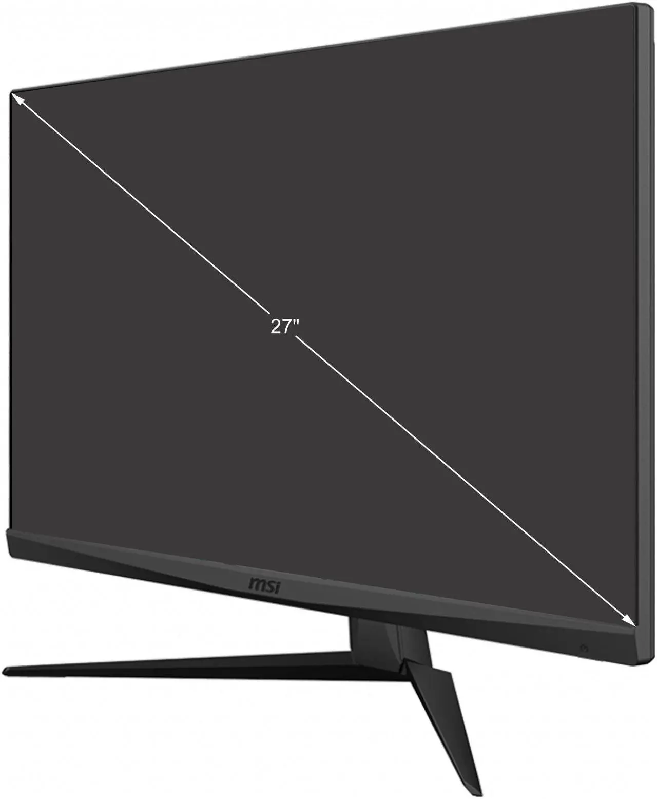 Alt view image 3 of 7 - MSI Optix G273QF 27" QHD 2560 x 1440 (2K) 1ms (GTG) 165 Hz 2 x HDMI, DisplayPort NVIDIA G-Sync Compatible Rapid IPS Gaming Monitor