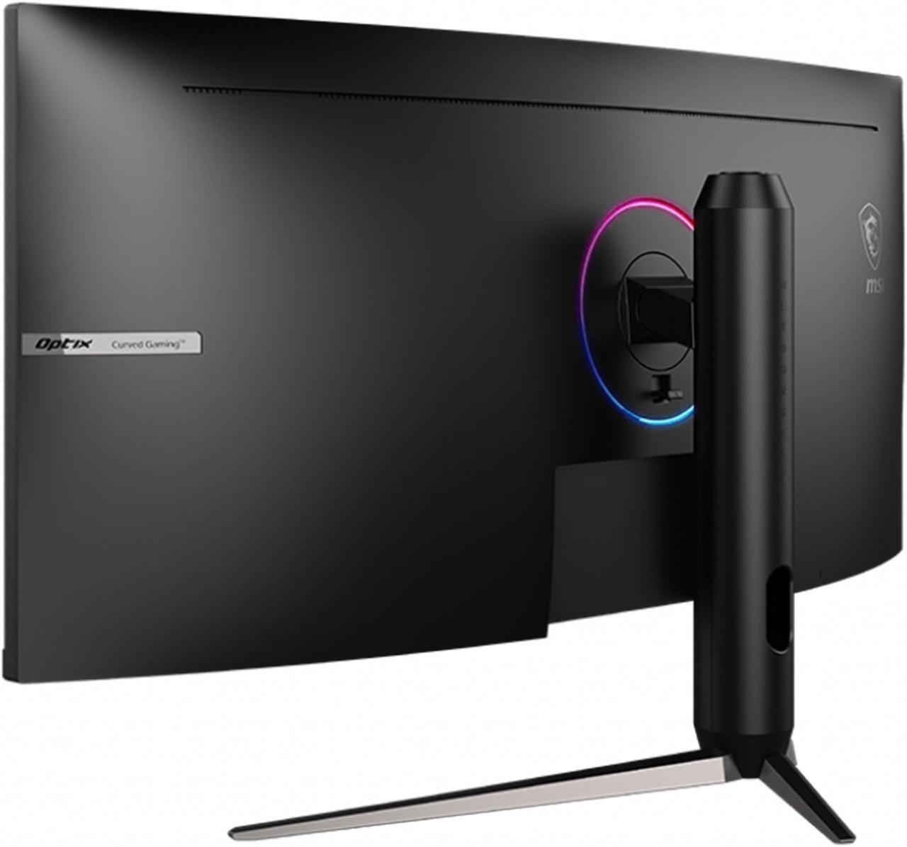 Alt view image 4 of 6 - MSI Optix MAG342CQR 34" UWQHD 3440 x 1440 (2K) 1ms (MPRT) 144 Hz 2 x HDMI, DisplayPort AMD FreeSync Curved Gaming Monitor