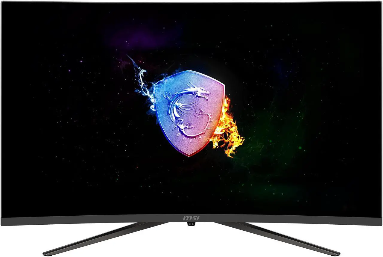 Alt view image 3 of 16 - MSI Optix AG321CQR 32" (31.5" Viewable) QHD 2560 x 1440 (2K) 165Hz HDMI DisplayPort, Tilt Swivel Pivot Height Adjust AMD FreeSync Premium Curved Gaming Monitor