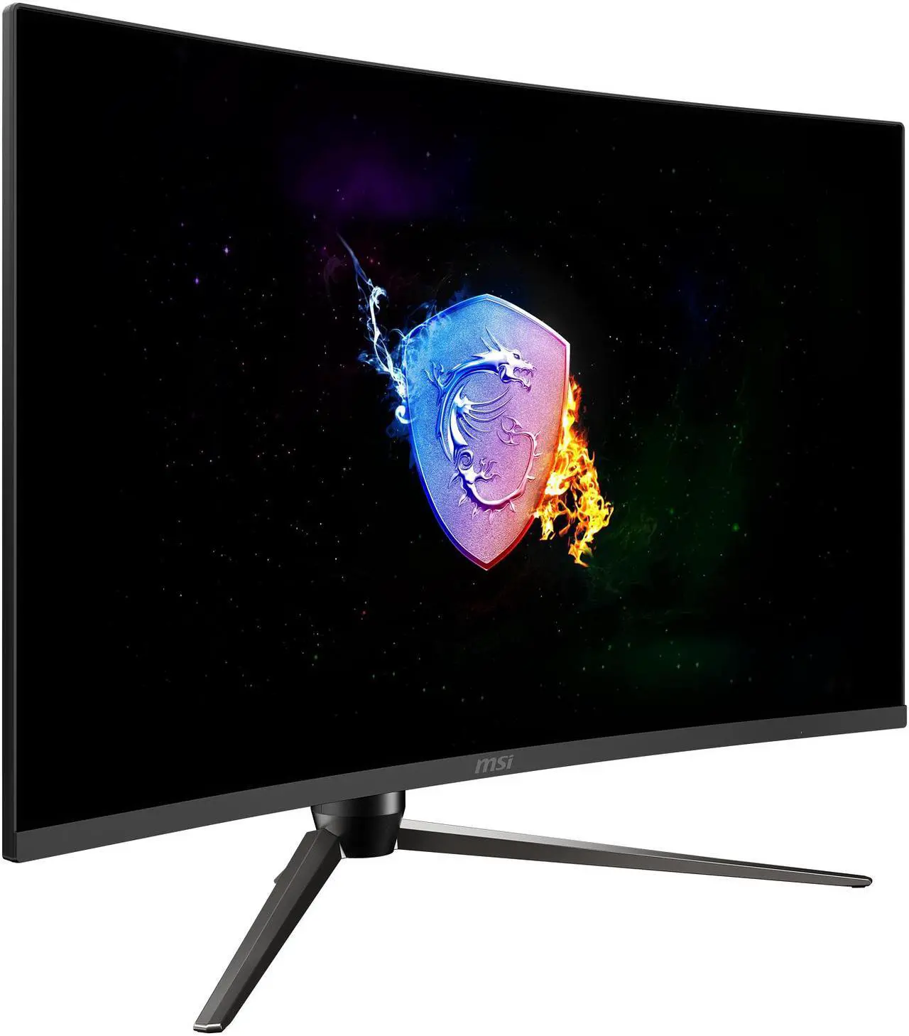 Alt view image 6 of 16 - MSI Optix AG321CQR 32" (31.5" Viewable) QHD 2560 x 1440 (2K) 165Hz HDMI DisplayPort, Tilt Swivel Pivot Height Adjust AMD FreeSync Premium Curved Gaming Monitor