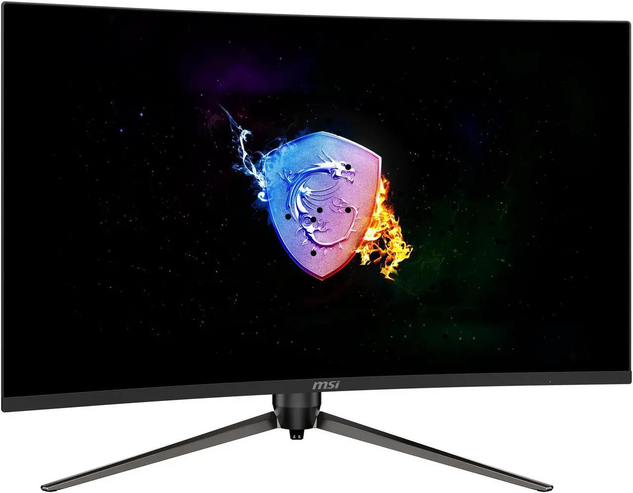 Alt view image 4 of 16 - MSI Optix AG321CQR 32" (31.5" Viewable) QHD 2560 x 1440 (2K) 165Hz HDMI DisplayPort, Tilt Swivel Pivot Height Adjust AMD FreeSync Premium Curved Gaming Monitor