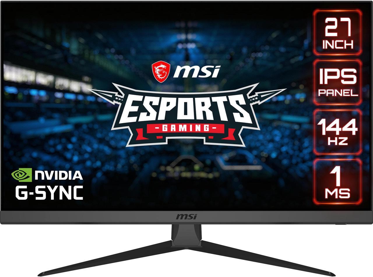 MSI Optix G272 27" Full HD 1920 x 1080 144 Hz HDMI, DisplayPort Gaming Monitor