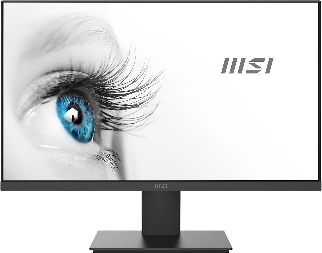 MSI 24" 75 Hz VA FHD Monitor 5 ms (GTG) 1920 x 1080 D-Sub, HDMI Flat Panel Pro MP241X