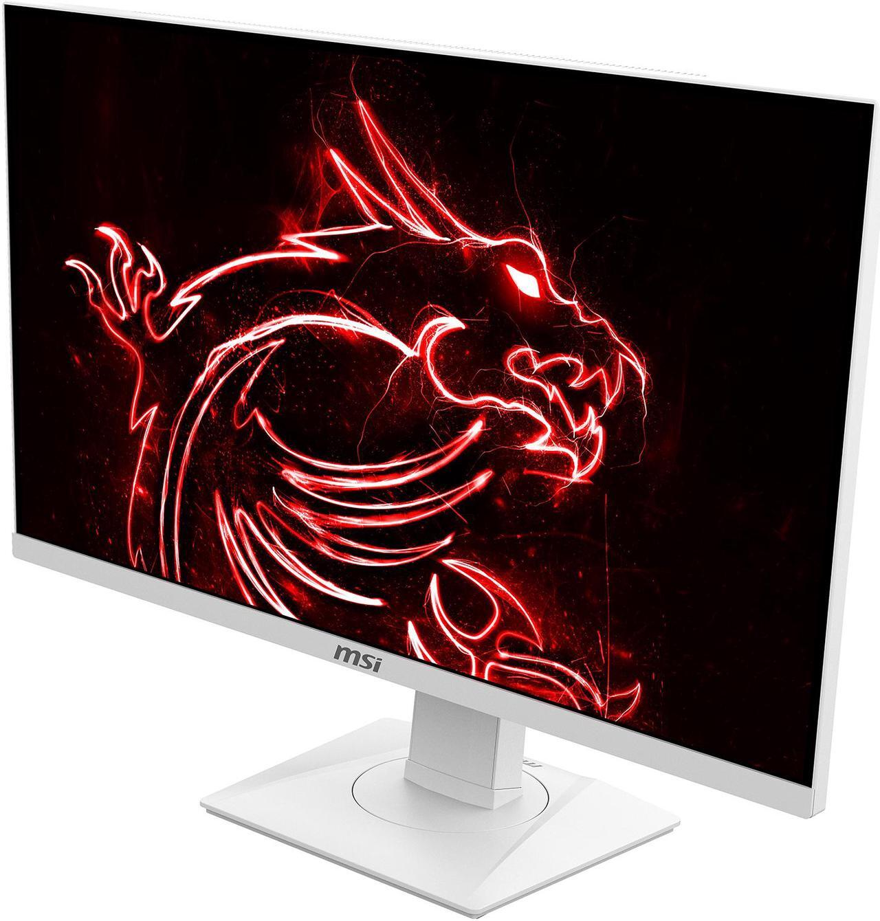 Alt view image 9 of 20 - MSI Optix G274RW 27" 16:9 Gaming Monitor White, 170Hz 1ms, 1920 x 1080 (FHD), G-Sync Compatible, Height Adjustable Arm, RGB LED