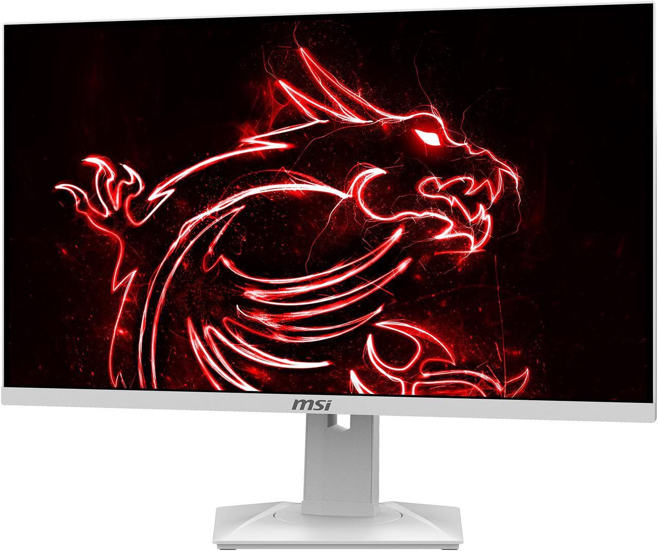 Alt view image 5 of 20 - MSI Optix G274RW 27" 16:9 Gaming Monitor White, 170Hz 1ms, 1920 x 1080 (FHD), G-Sync Compatible, Height Adjustable Arm, RGB LED