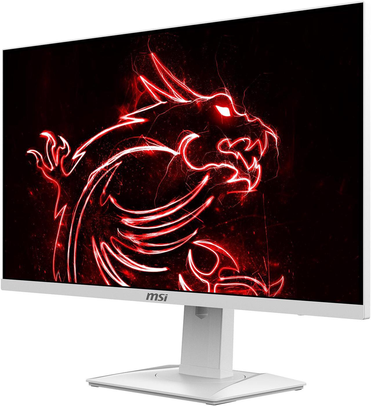 Alt view image 7 of 20 - MSI Optix G274RW 27" 16:9 Gaming Monitor White, 170Hz 1ms, 1920 x 1080 (FHD), G-Sync Compatible, Height Adjustable Arm, RGB LED