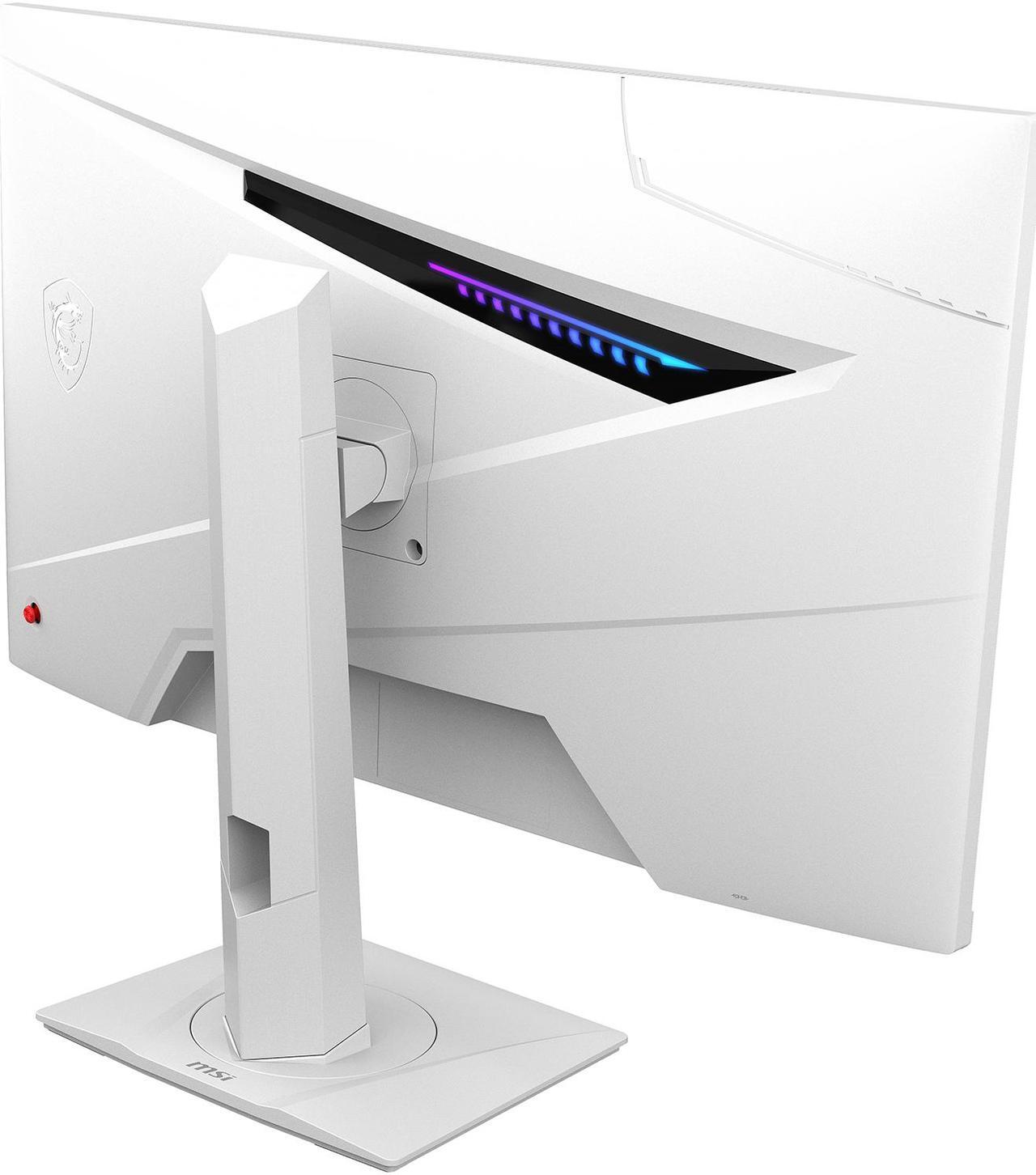 Alt view image 16 of 20 - MSI Optix G274RW 27" 16:9 Gaming Monitor White, 170Hz 1ms, 1920 x 1080 (FHD), G-Sync Compatible, Height Adjustable Arm, RGB LED