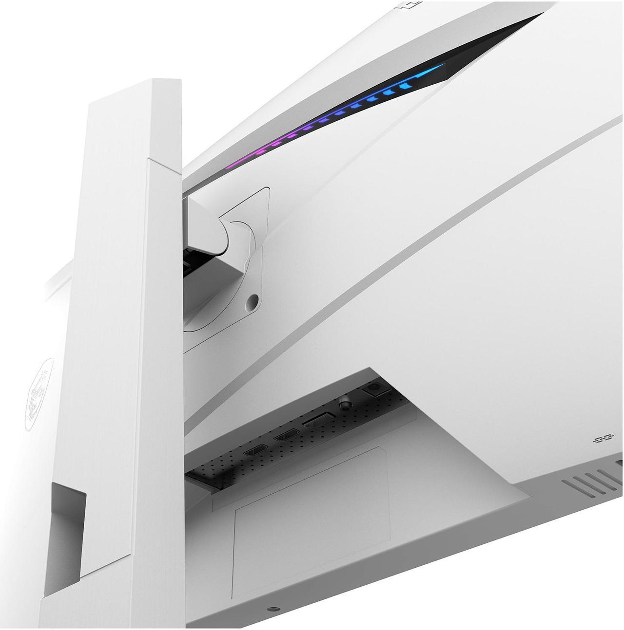 Alt view image 20 of 20 - MSI Optix G274RW 27" 16:9 Gaming Monitor White, 170Hz 1ms, 1920 x 1080 (FHD), G-Sync Compatible, Height Adjustable Arm, RGB LED