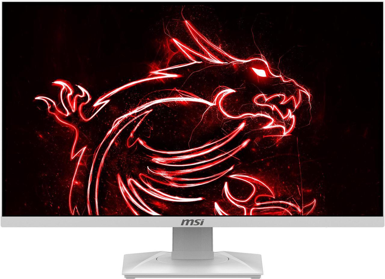 Alt view image 4 of 20 - MSI Optix G274RW 27" 16:9 Gaming Monitor White, 170Hz 1ms, 1920 x 1080 (FHD), G-Sync Compatible, Height Adjustable Arm, RGB LED