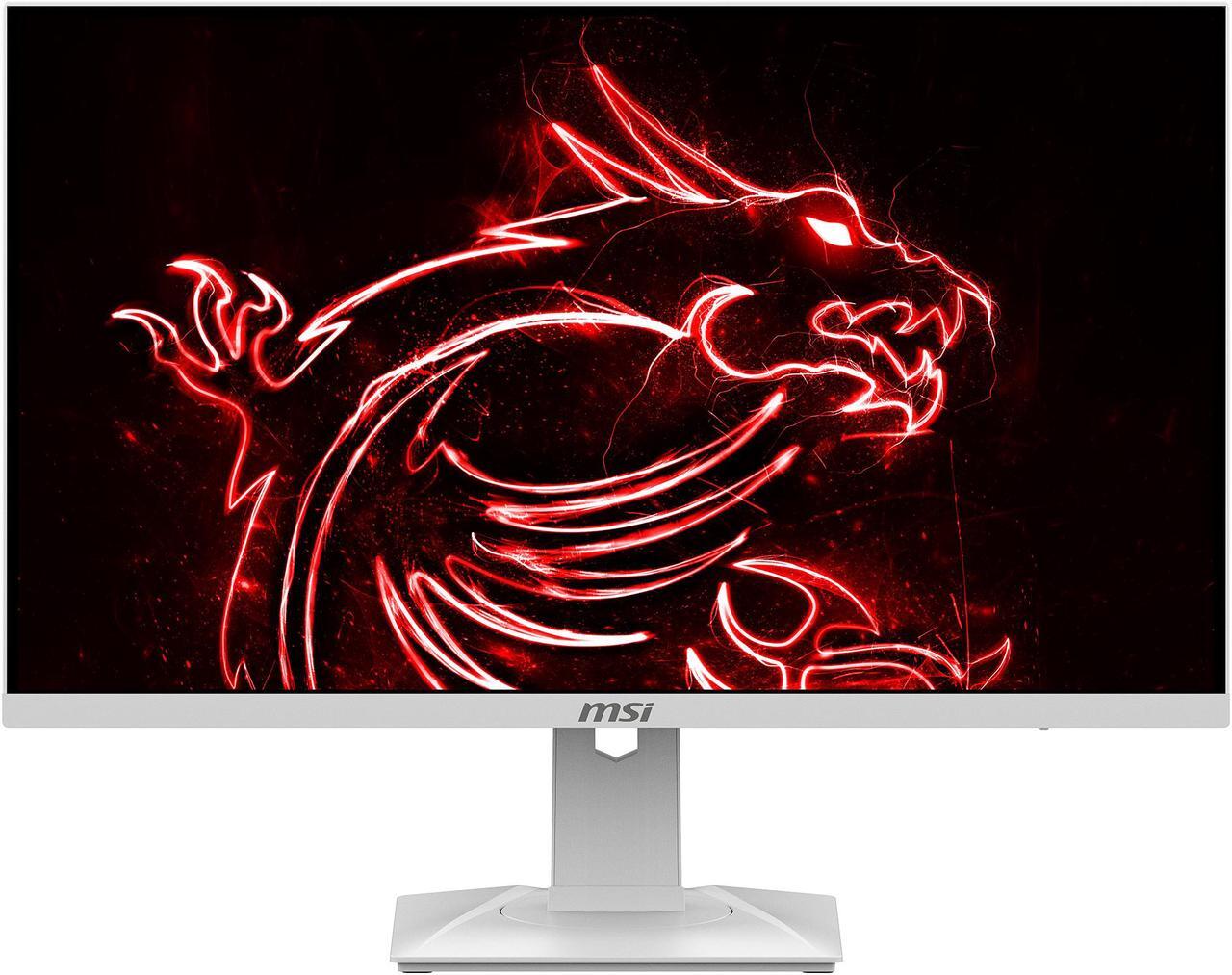 Alt view image 3 of 20 - MSI Optix G274RW 27" 16:9 Gaming Monitor White, 170Hz 1ms, 1920 x 1080 (FHD), G-Sync Compatible, Height Adjustable Arm, RGB LED
