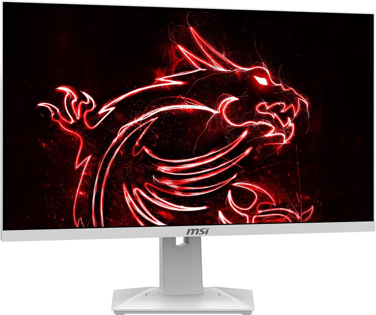Alt view image 6 of 20 - MSI Optix G274RW 27" 16:9 Gaming Monitor White, 170Hz 1ms, 1920 x 1080 (FHD), G-Sync Compatible, Height Adjustable Arm, RGB LED