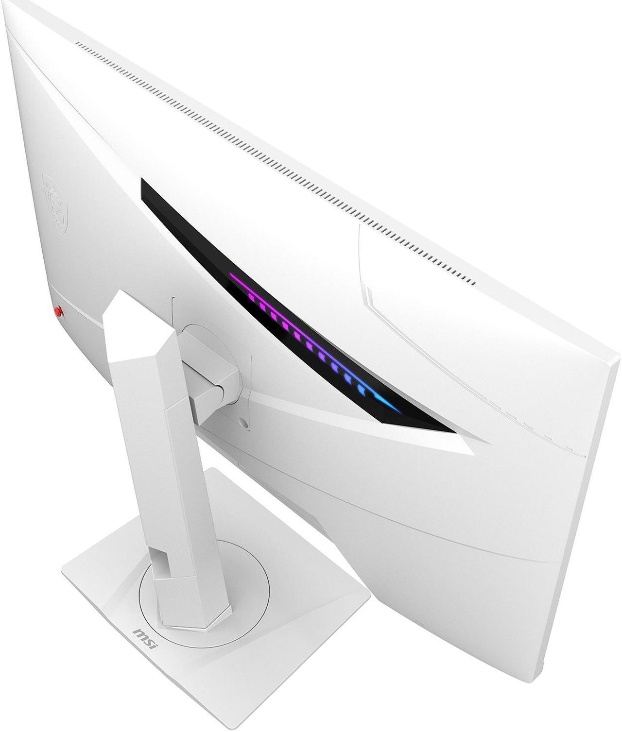 Alt view image 17 of 20 - MSI Optix G274RW 27" 16:9 Gaming Monitor White, 170Hz 1ms, 1920 x 1080 (FHD), G-Sync Compatible, Height Adjustable Arm, RGB LED