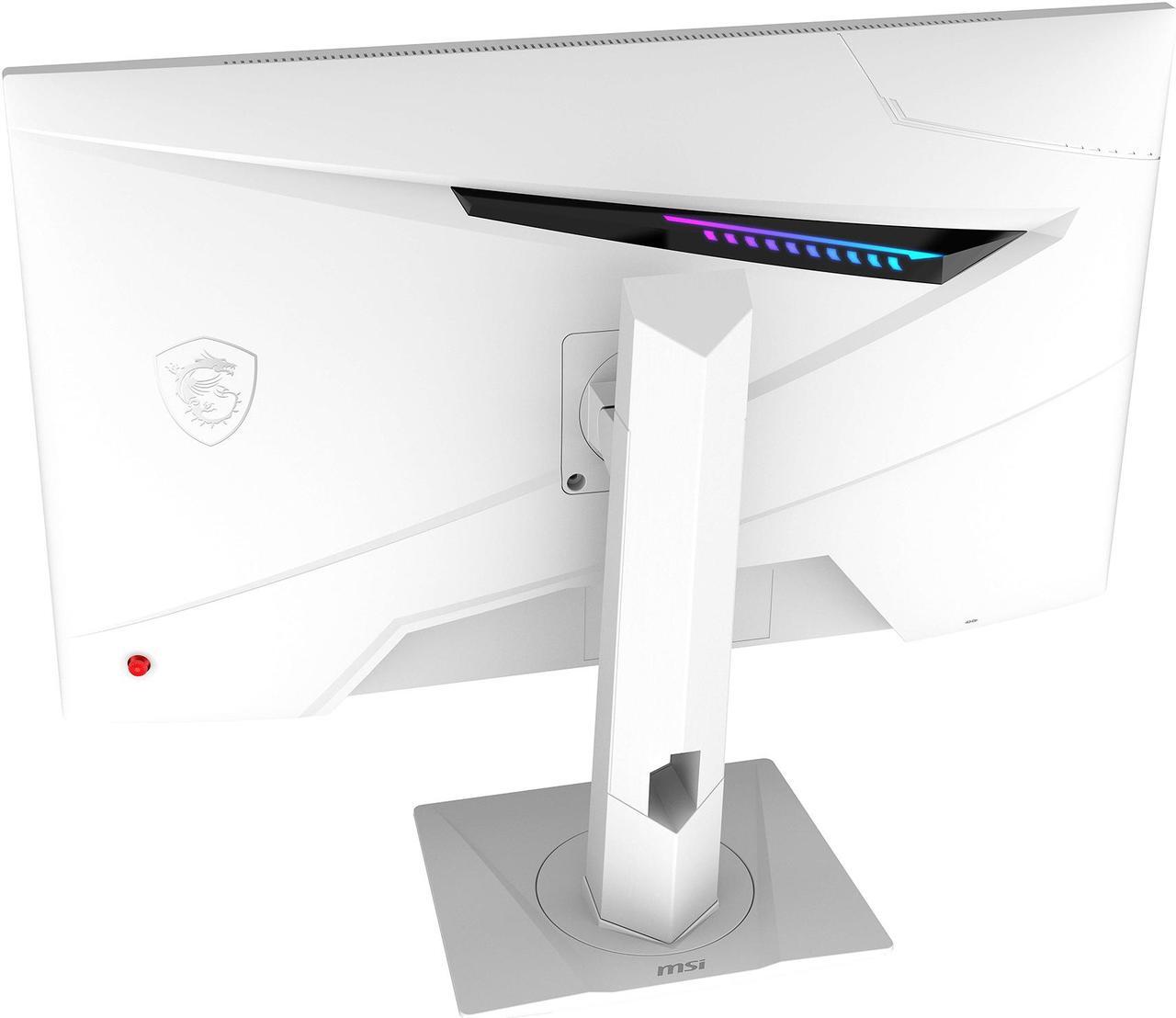 Alt view image 18 of 20 - MSI Optix G274RW 27" 16:9 Gaming Monitor White, 170Hz 1ms, 1920 x 1080 (FHD), G-Sync Compatible, Height Adjustable Arm, RGB LED