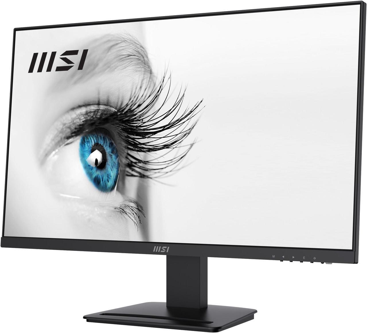 Alt view image 6 of 16 - MSI 27" 1ms (MPRT) / 4ms (GTG) 2560 x 1440(QHD) VA, 75Hz, TUV Certified Eyesight Protection, 1xDisplayport, 2xHDMI, Tilt, Black Pro MP273QV