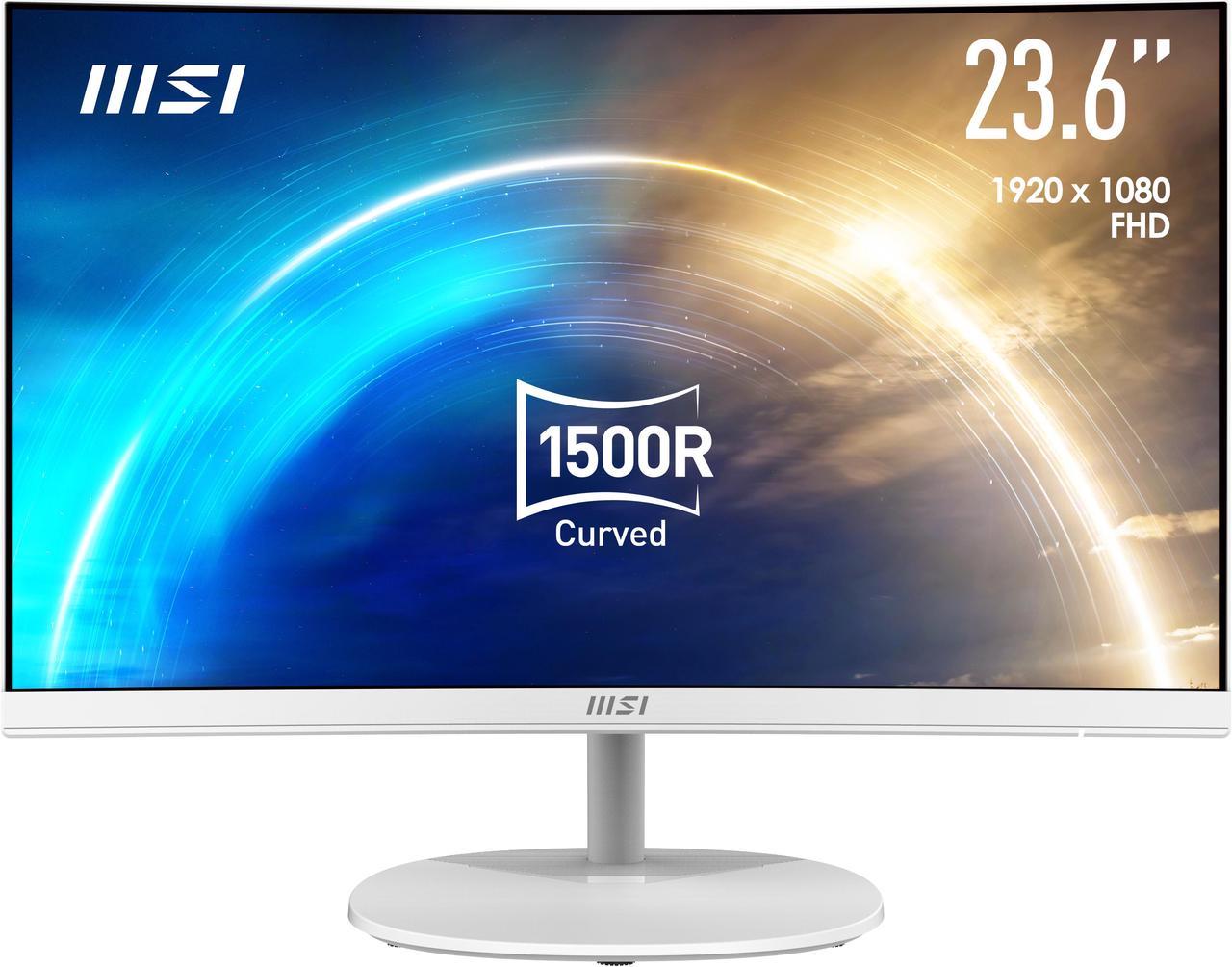 MSI 24" 75 Hz VA FHD Monitor 4ms (GTG) NA 1920 x 1080 Curved Pro MP241CAW